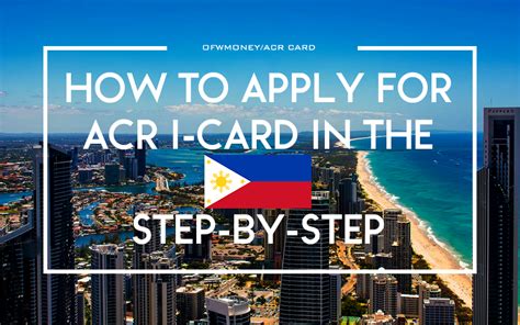 acr card philippines cost|How to Get an ACR I.